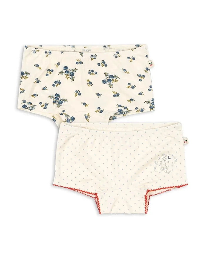 Çocuk Bikini Külot Konges Sløjd 2 PACK MIMMI MODAL HIPSTERS (2 adet)