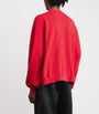 Red Cotton Diablo Hooligan Sweatshirt