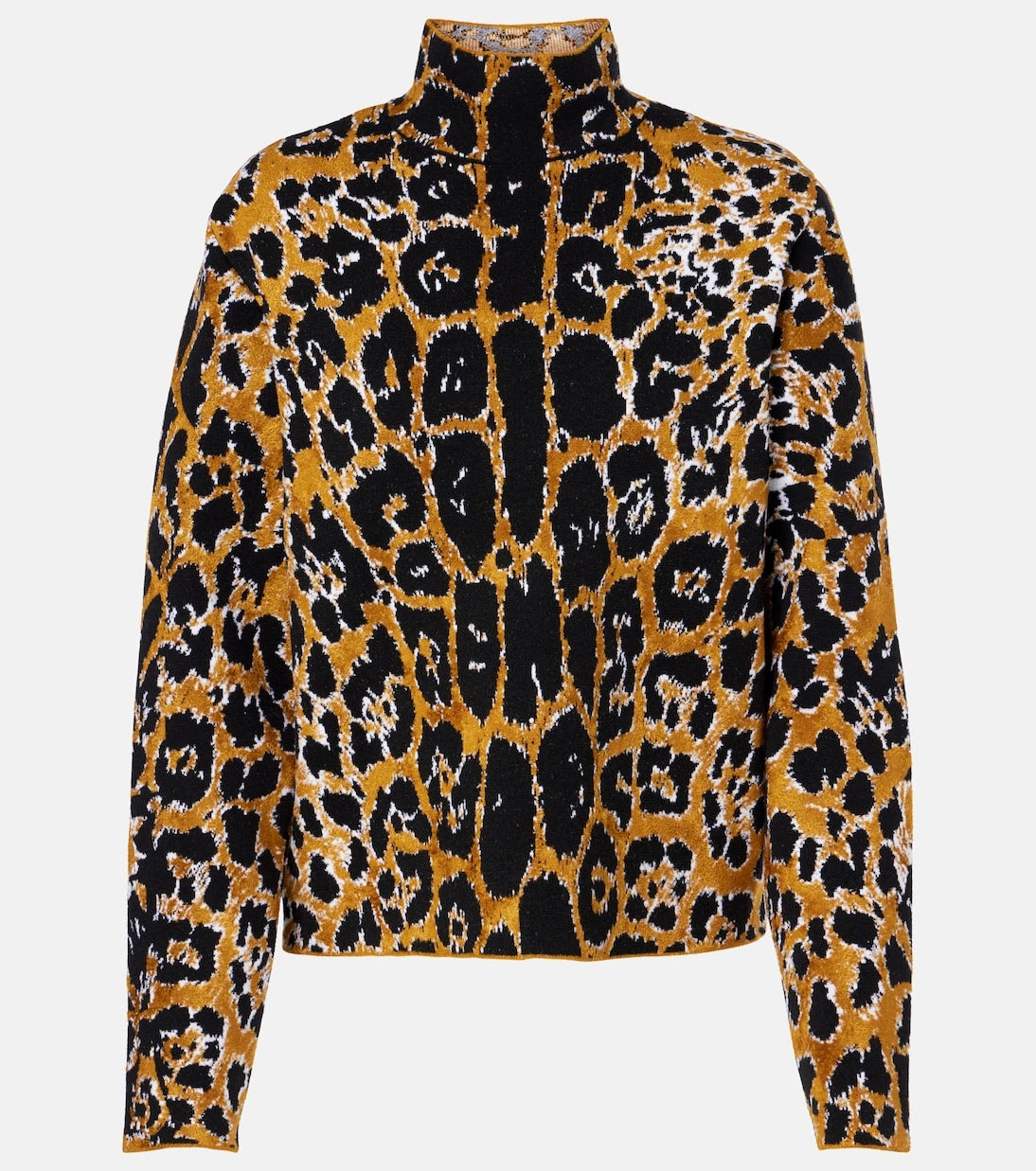 Alaïa - Leopard jacquard sweater