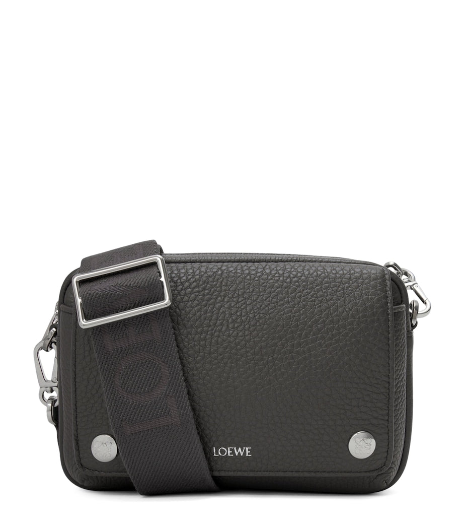 LOEWE Small Leather Pebble Messenger Bag