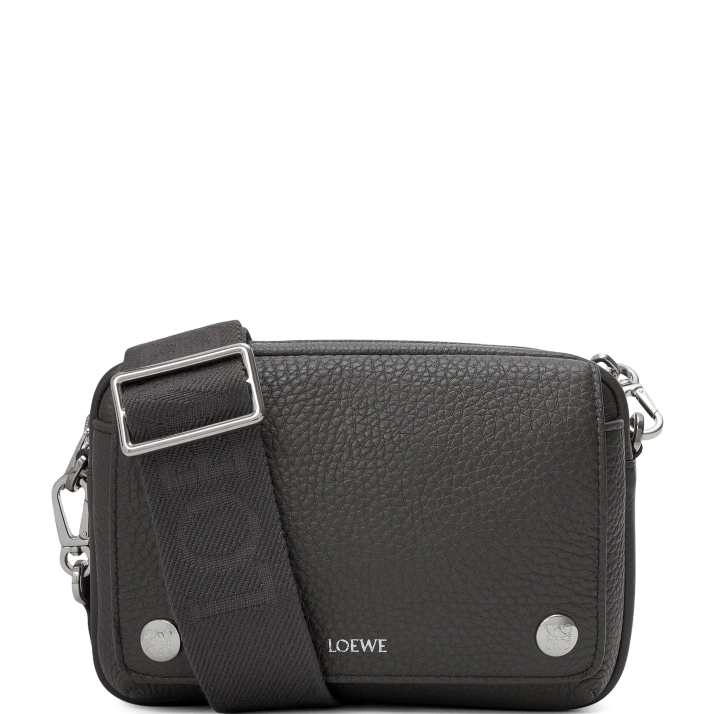 LOEWE Small Leather Pebble Messenger Bag