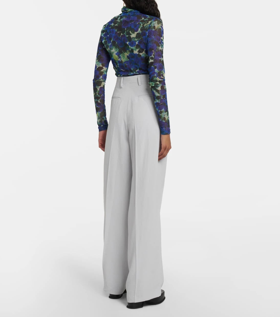 Dries Van Noten - Pleated wide pants