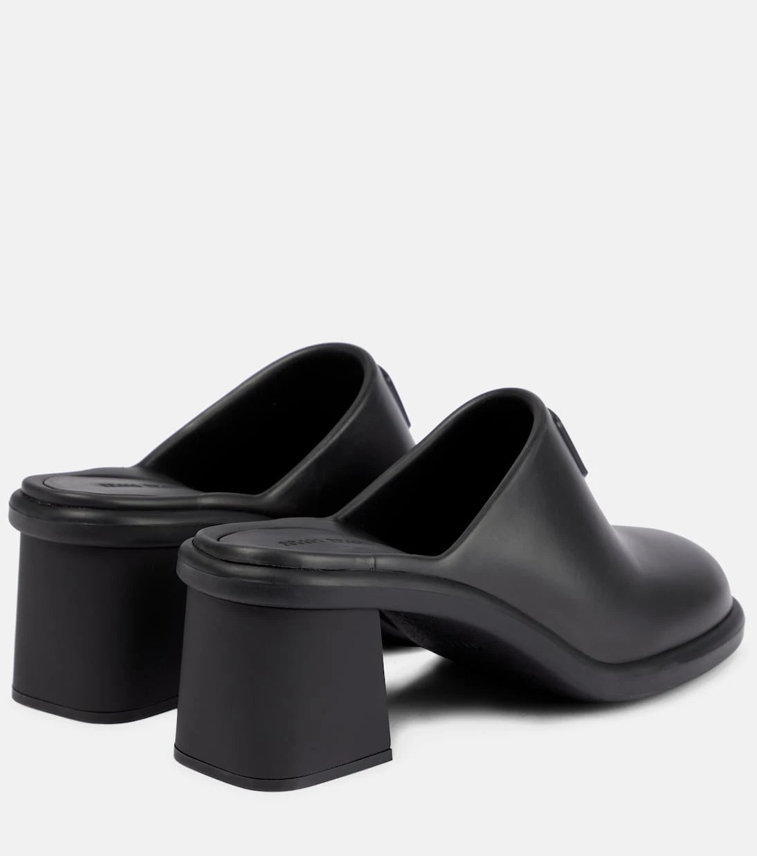 Miu Miu - Logo rubber clogs