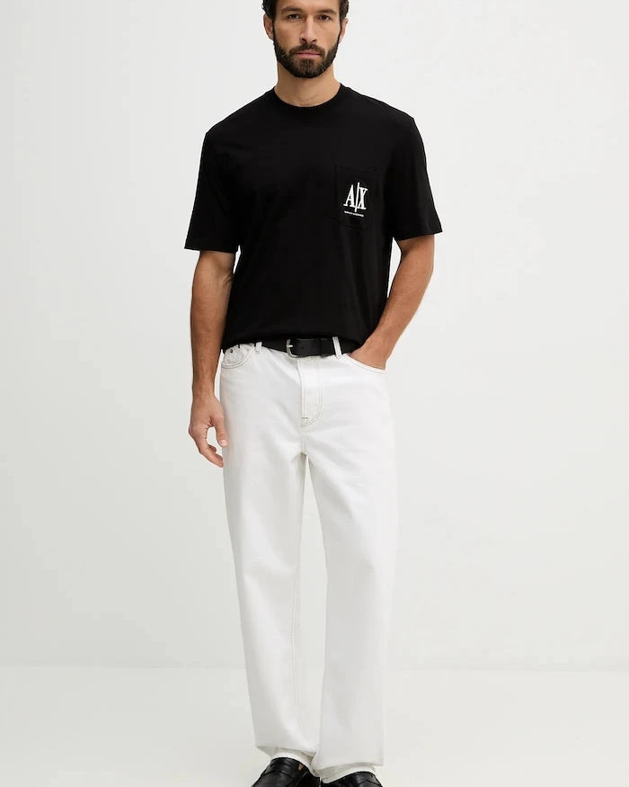 Armani Exchange erkek pamuklu tişört