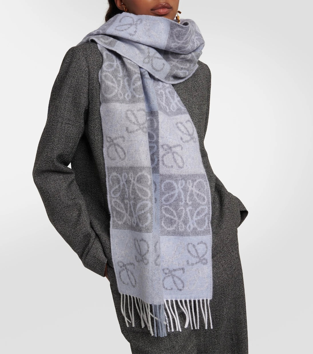 Loewe - Anagram wool and cashmere scarf