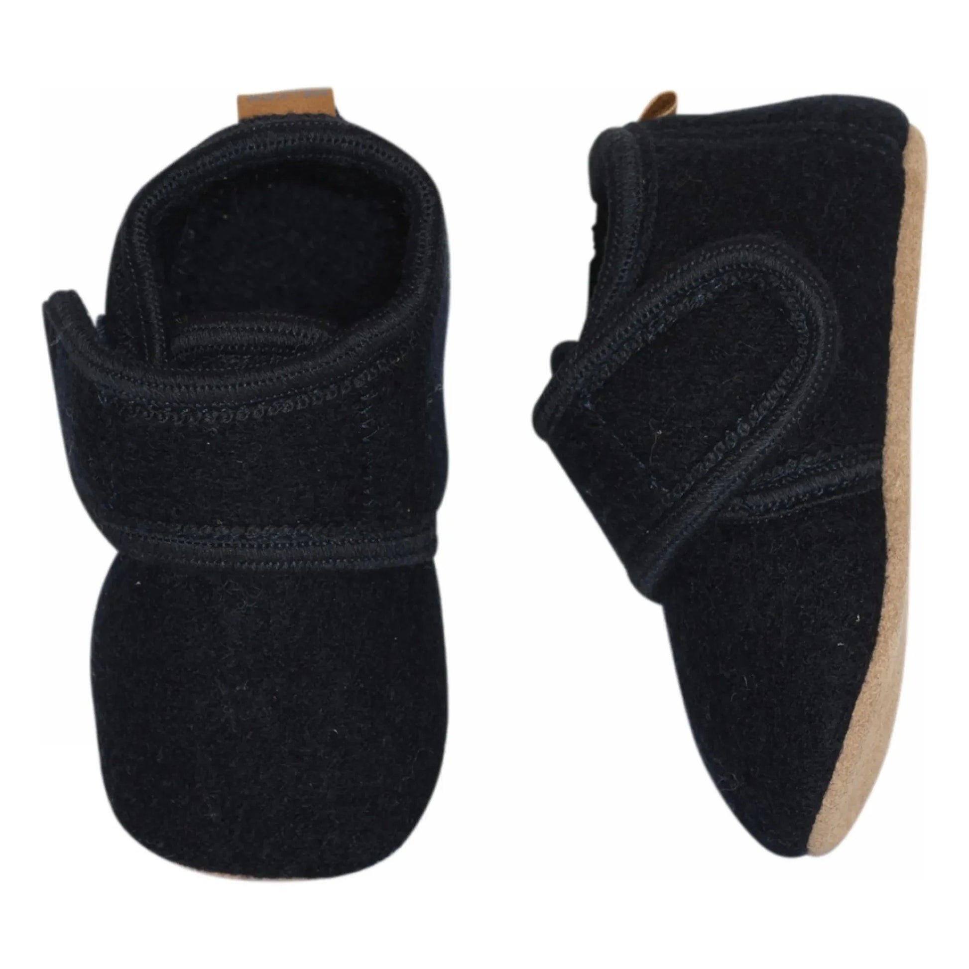 Melton - Classic Wool Slippers | Navy blue