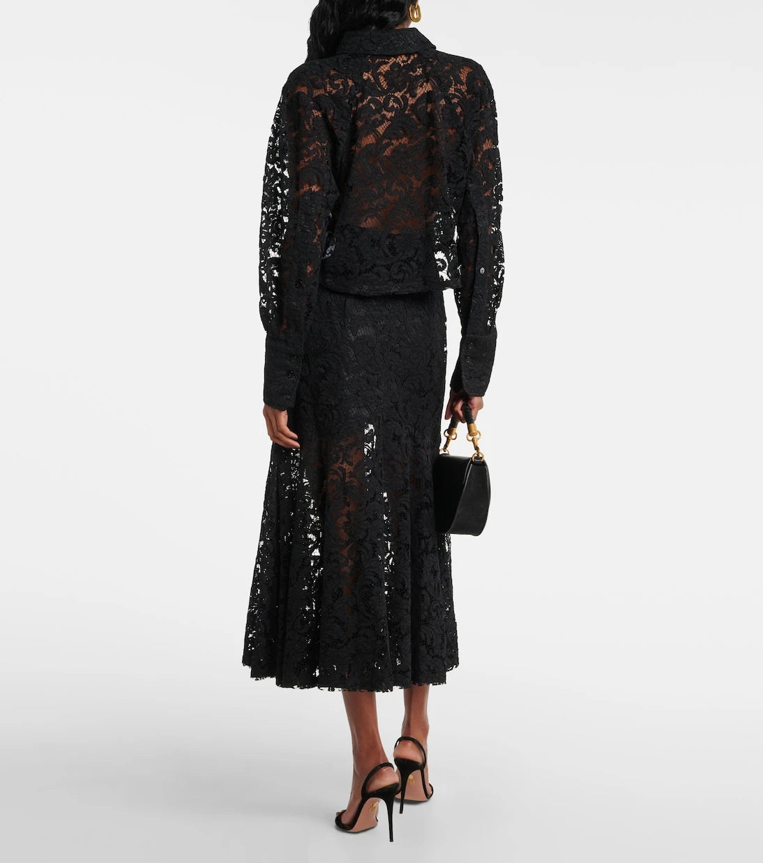 Patou - Cropped lace blouse