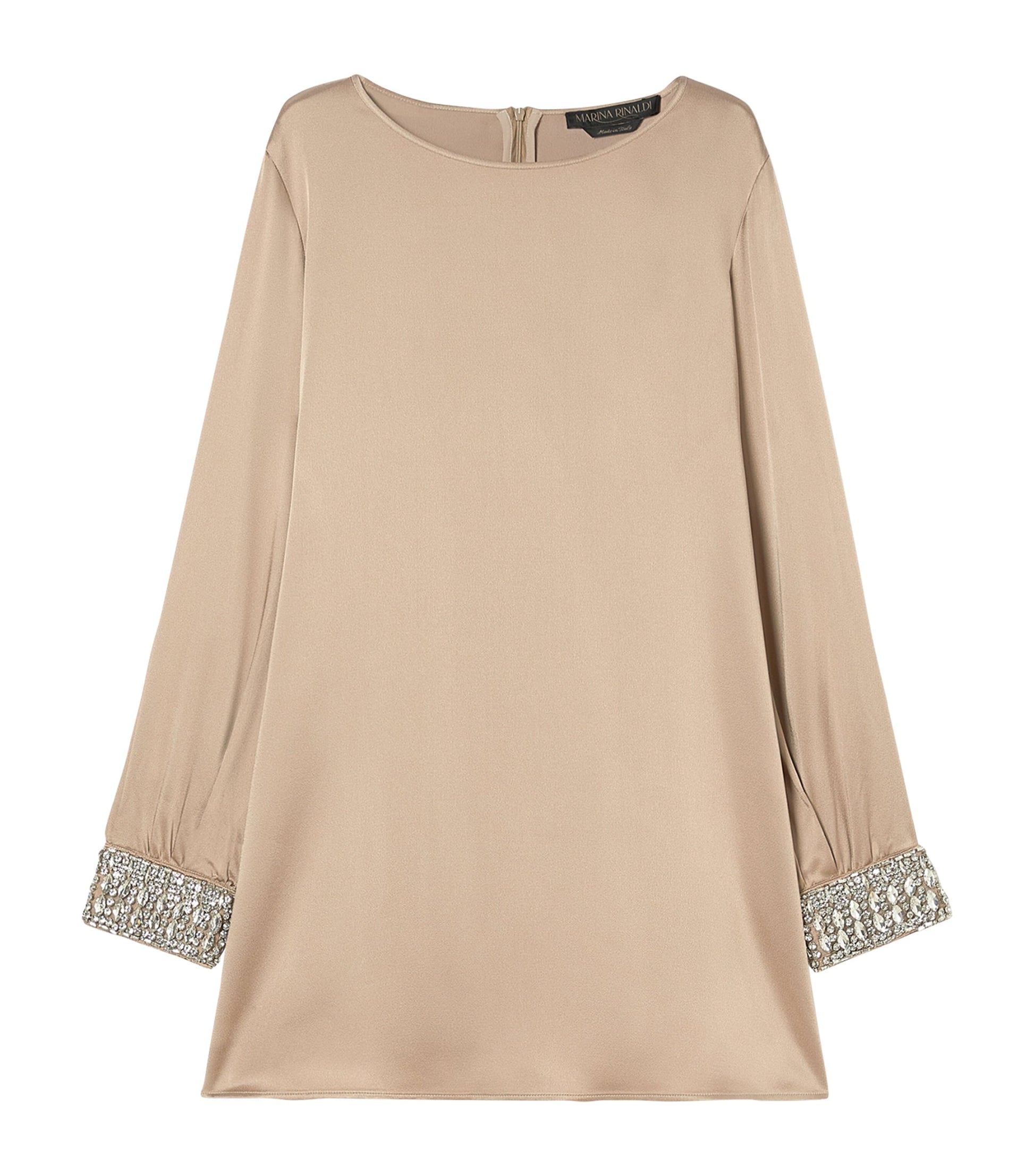 Satin Embellished Liguria Blouse