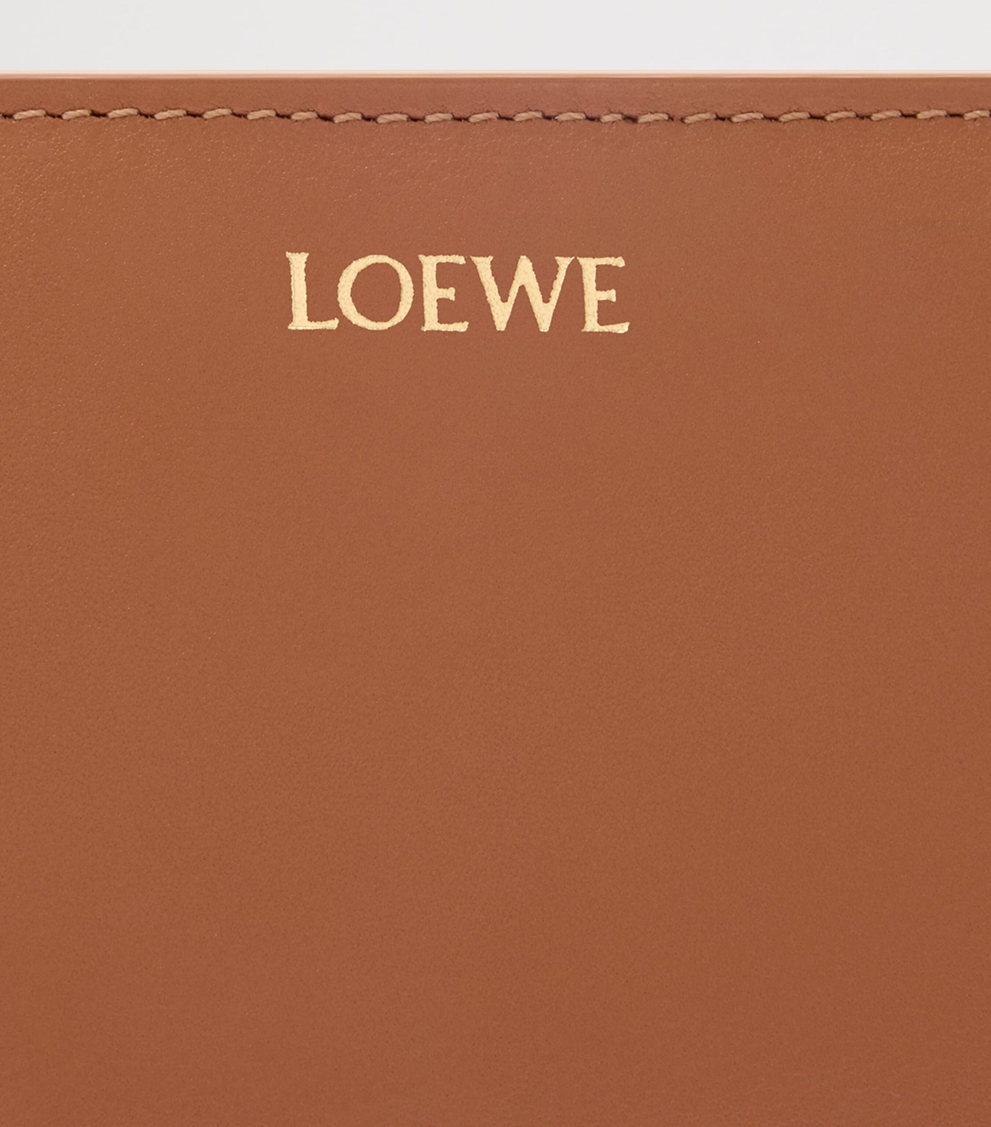 LOEWE Brown Leather Knot Wallet