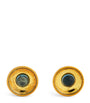 Tateossian Gold-Plated Blue Topaz Cufflinks