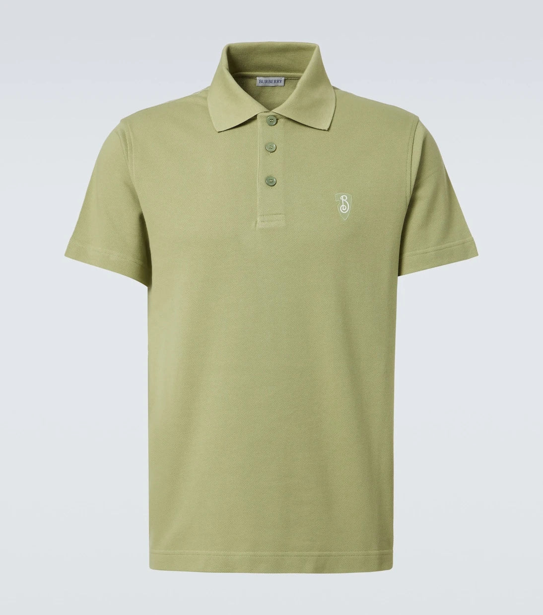 Burberry - Embroidered cotton polo shirt