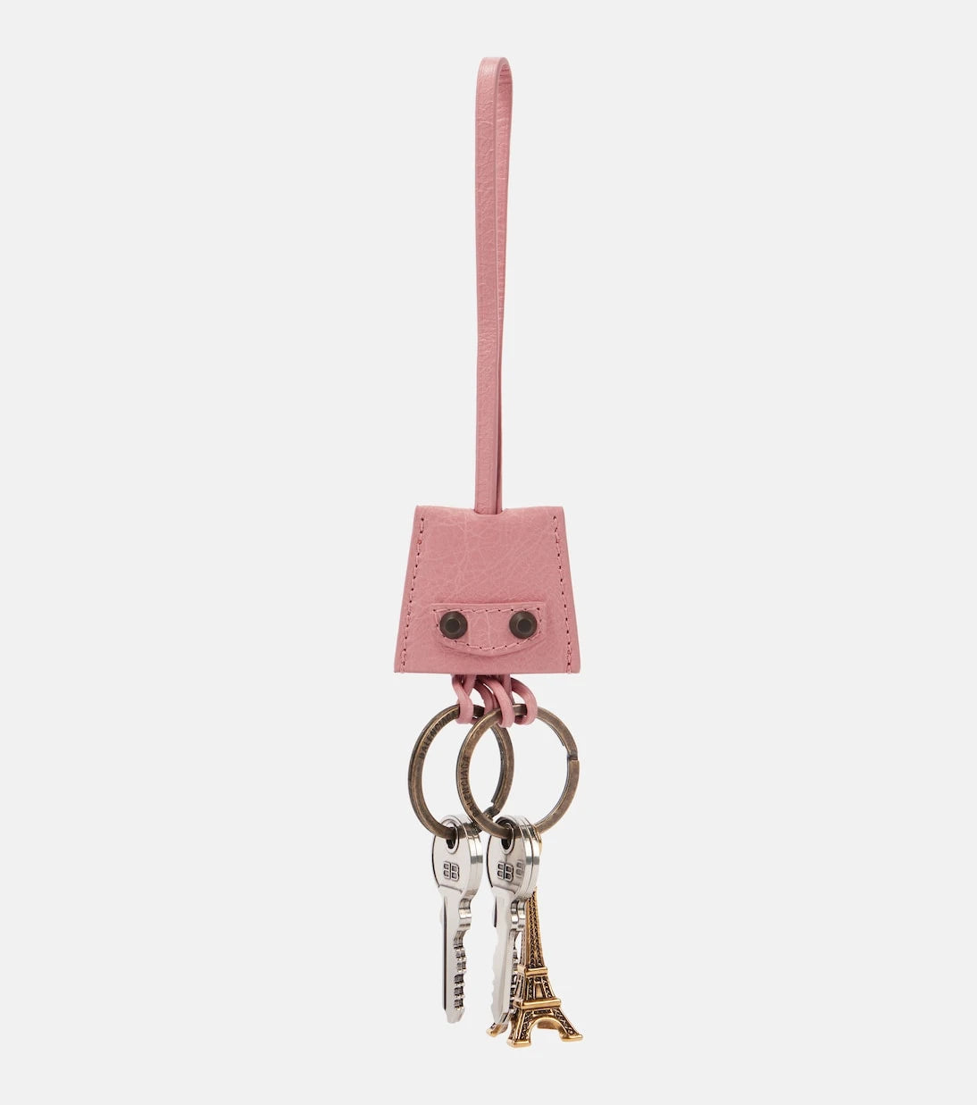 Balenciaga - Le City Eiffel leather bag charm