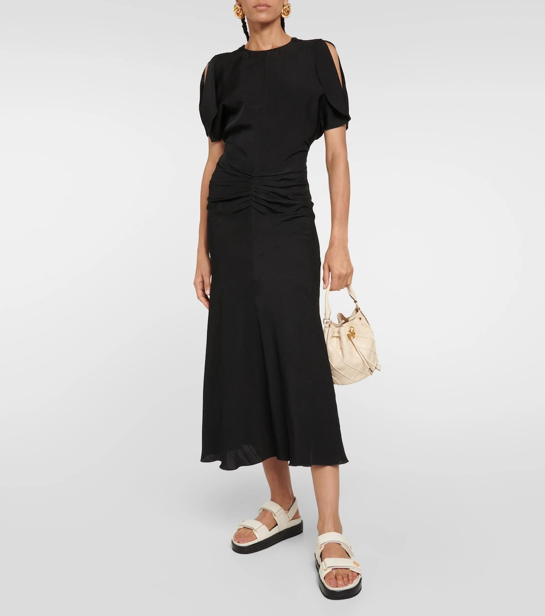 Tory Burch - Double T leather sandals