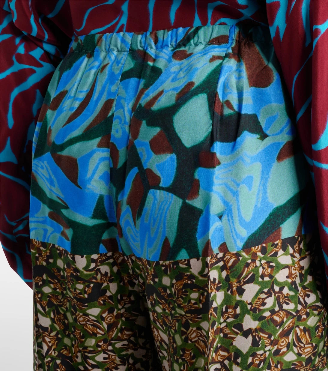Dries Van Noten - Printed wide-leg pants