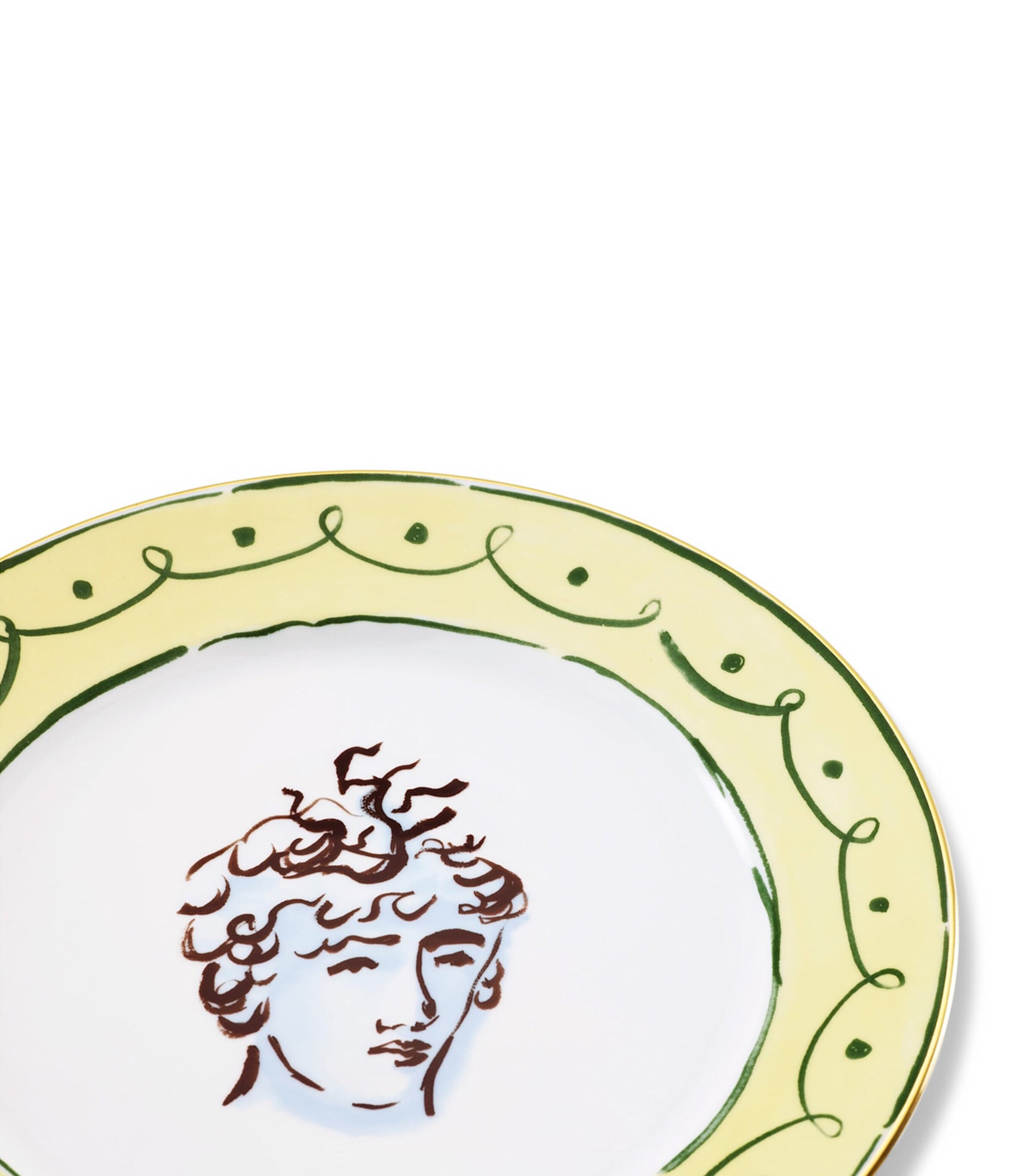 Porcelain Il Viaggio di Nettuno Plate (28cm)