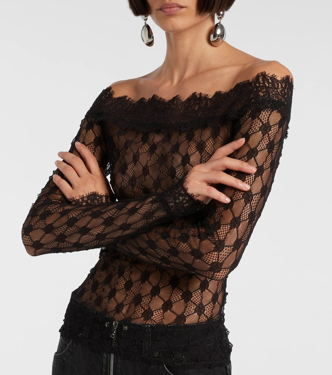 Isabel Marant - Marlene off-shoulder lace top