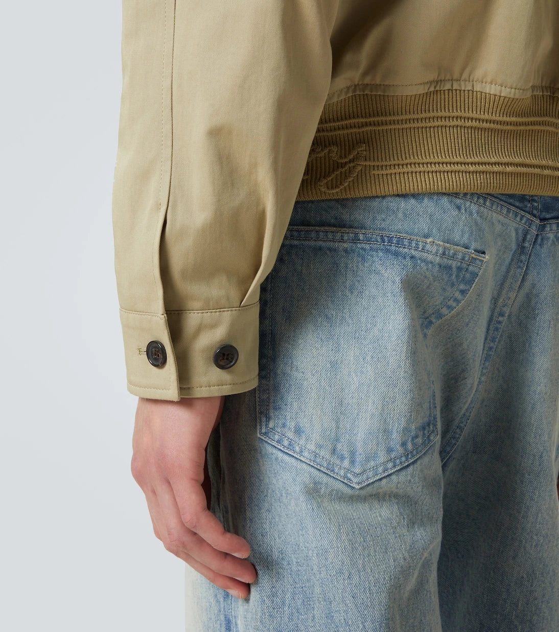 Burberry - Cotton twill blouson