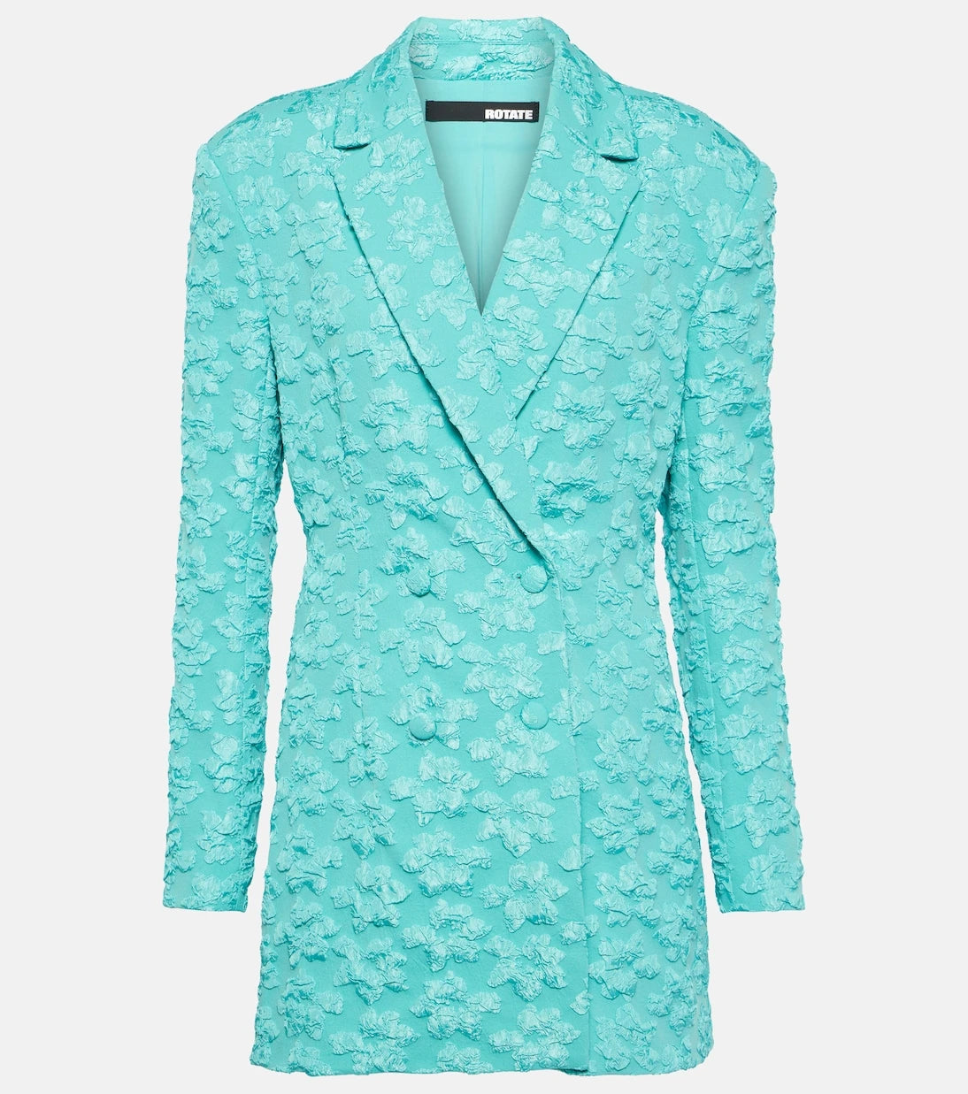 Döndür - Jakarlı blazer elbise