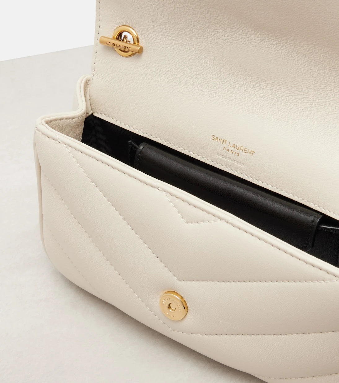 Saint Laurent - Loulou Mini leather crossbody bag