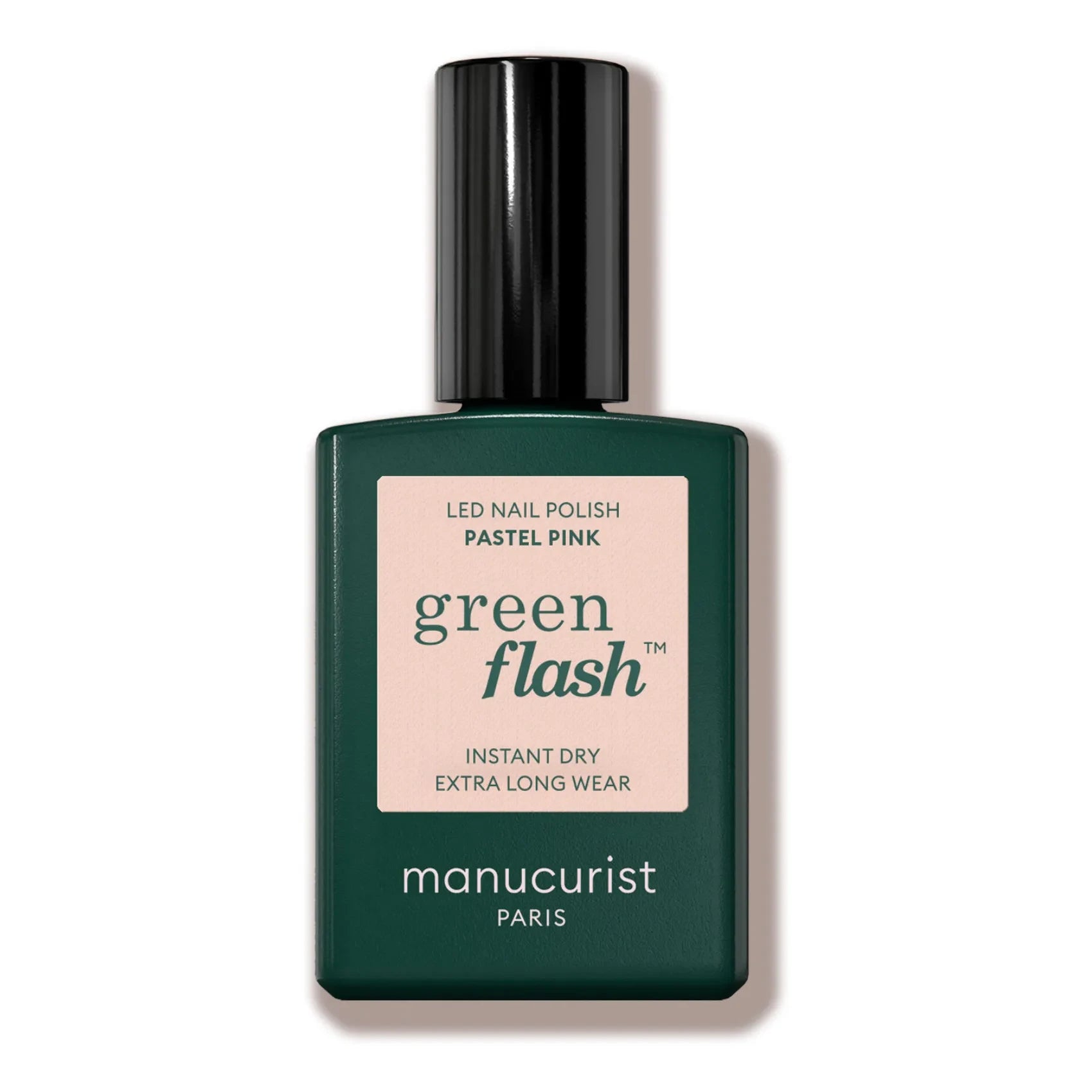 Manucurist - Green Flash Semi-Permanent Nail Polish - 15 ml | Pastel pink