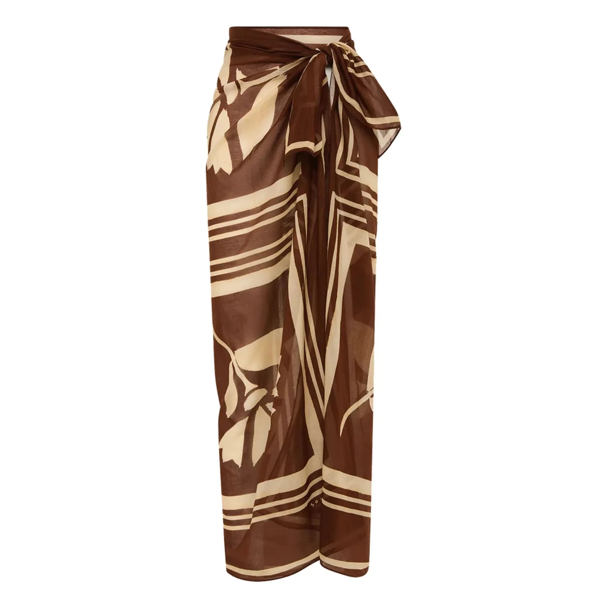 Soleil Soleil - Clove Coconut sarong | Brown