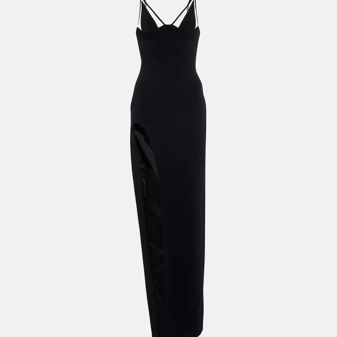 David Koma - Mesh-paneled gown