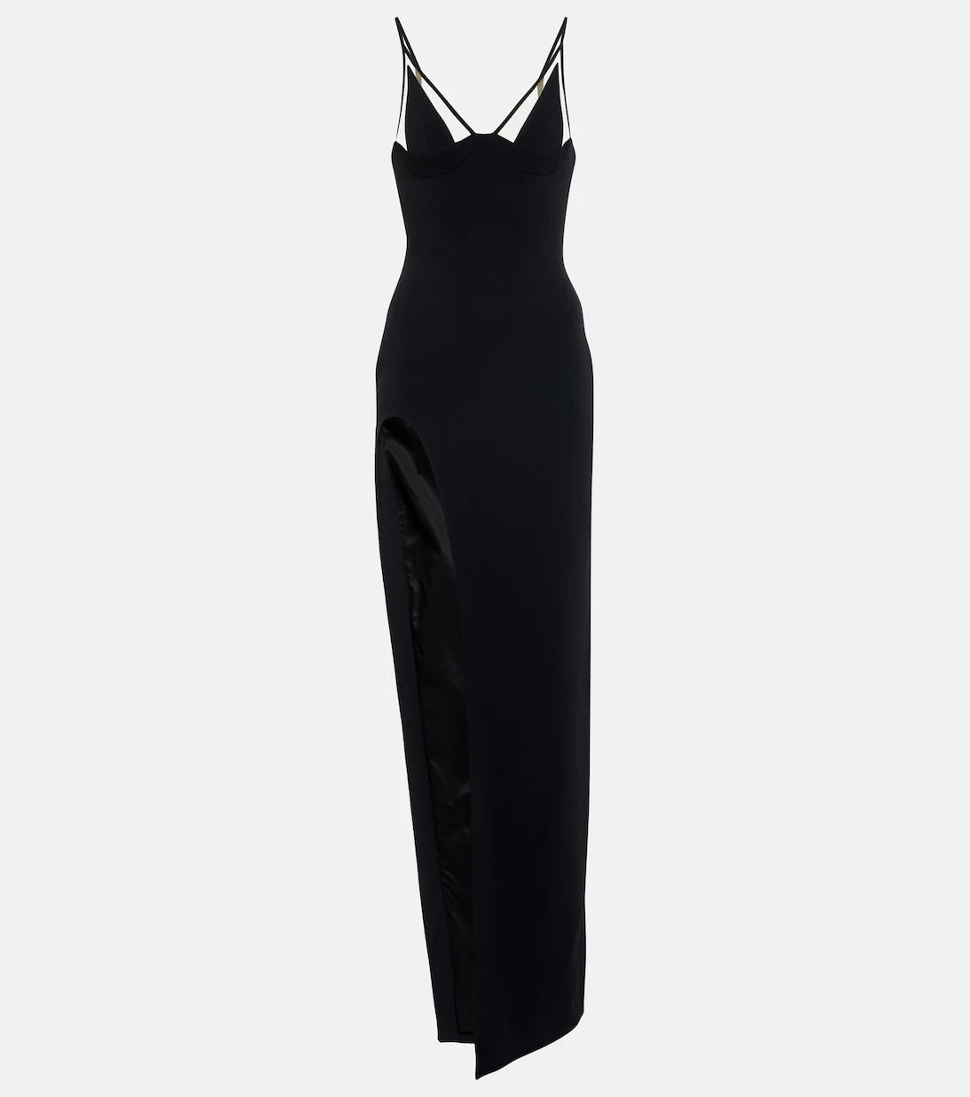 David Koma - Mesh-paneled gown