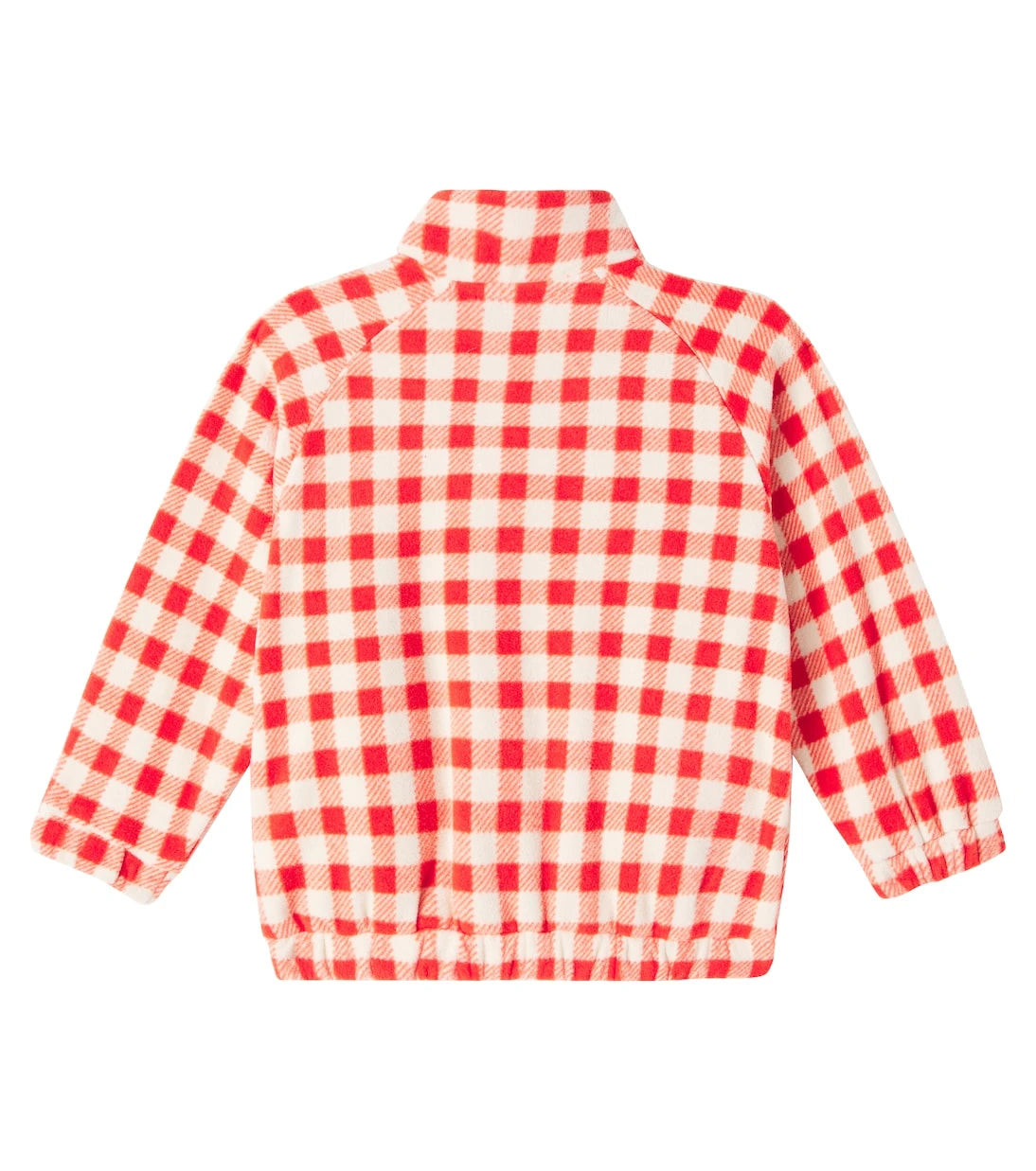 Mini Rodini - Gingham fleece jacket