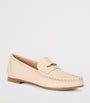 Beige Calfskin Loafers