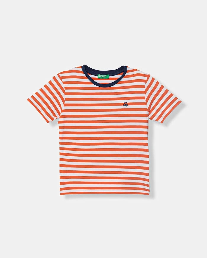 United Colors of Benetton тениска за деца от памук