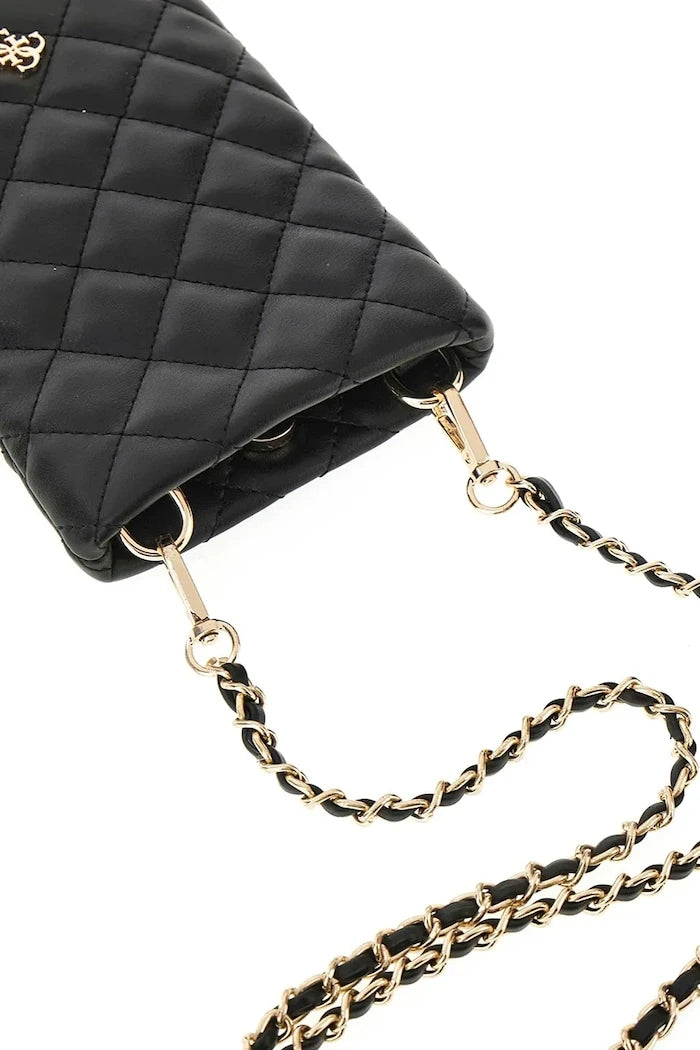 Guess çocuklar için suni deri crossbody çanta