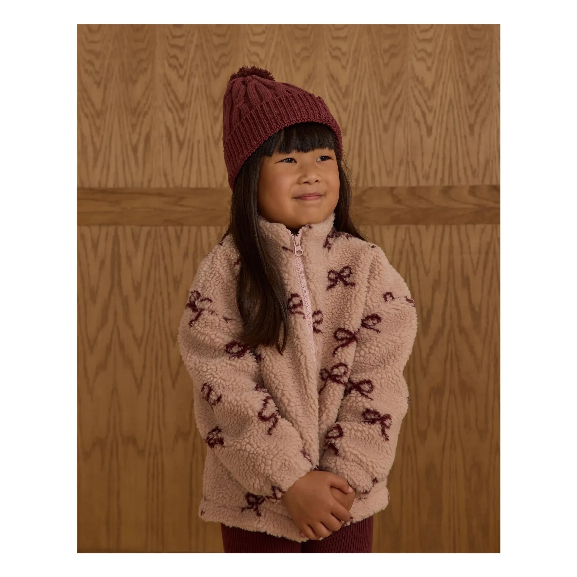 Rylee + Cru - Coco Sherpa jacket | Pink