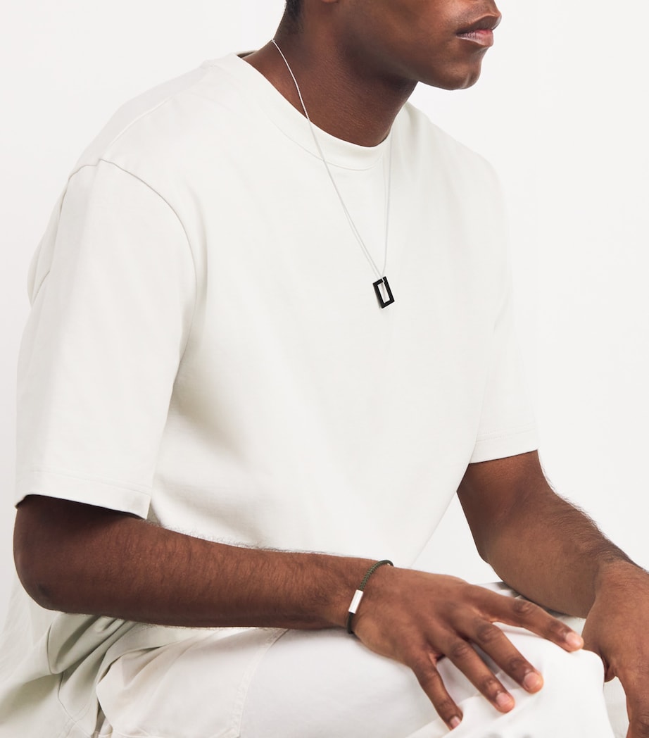 Cermaic Polished 2.1g Pendant Necklace