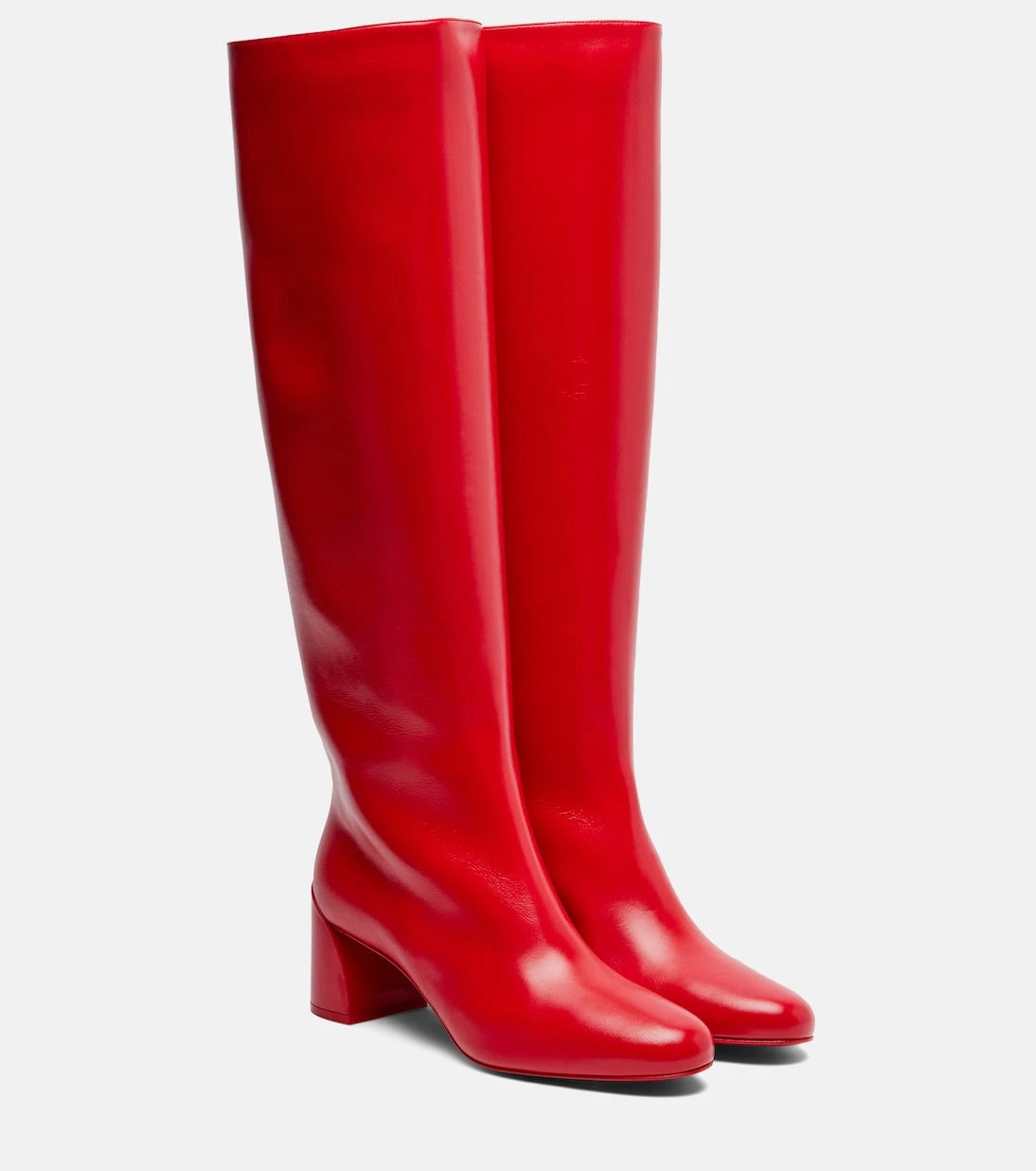 Christian Louboutin - Janitta 55 leather knee-high boots
