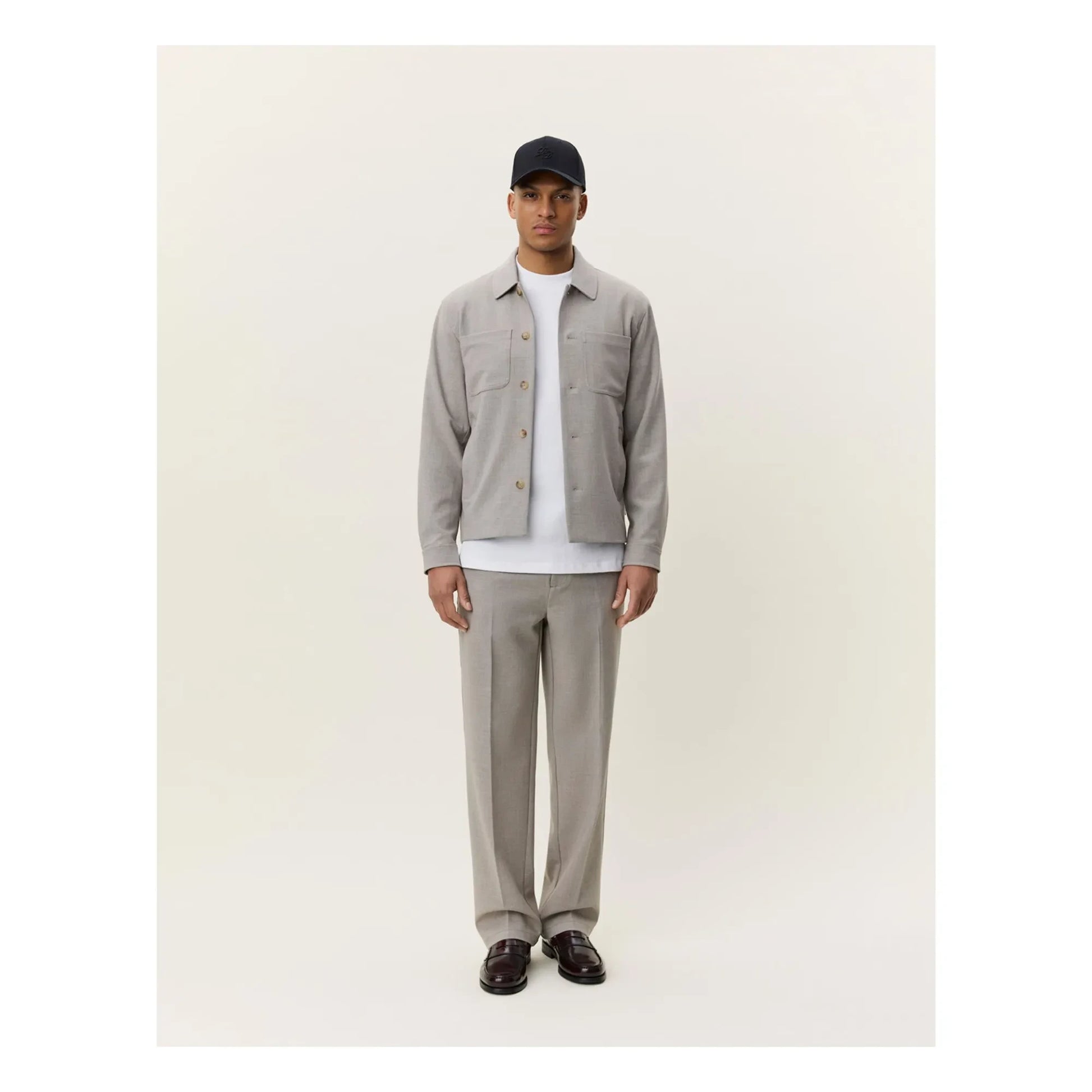 Les Deux - Check Hybrid jacket | Brown