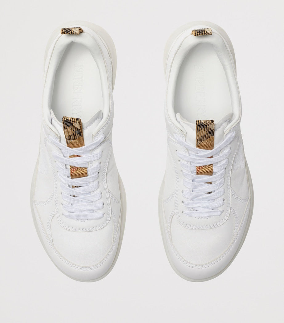 Leather Matrix Sneakers