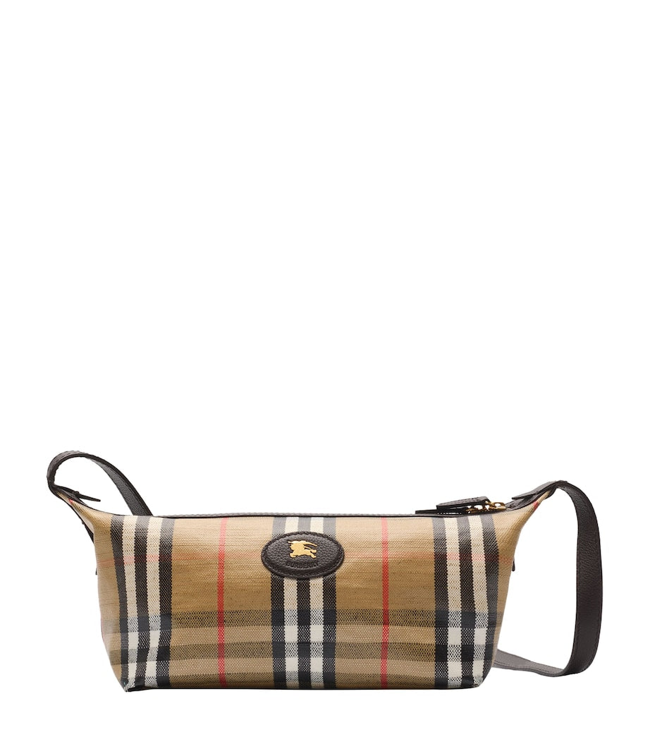 Burberry Canvas Highlands Cross-Body Bag