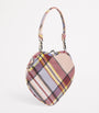 Vivienne Westwood Multi Tartan Belle Heart Clutch Bag