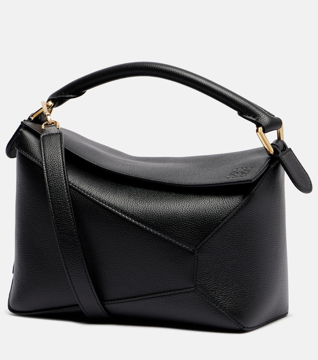 Loewe - Puzzle Edge Small leather top-handle bag