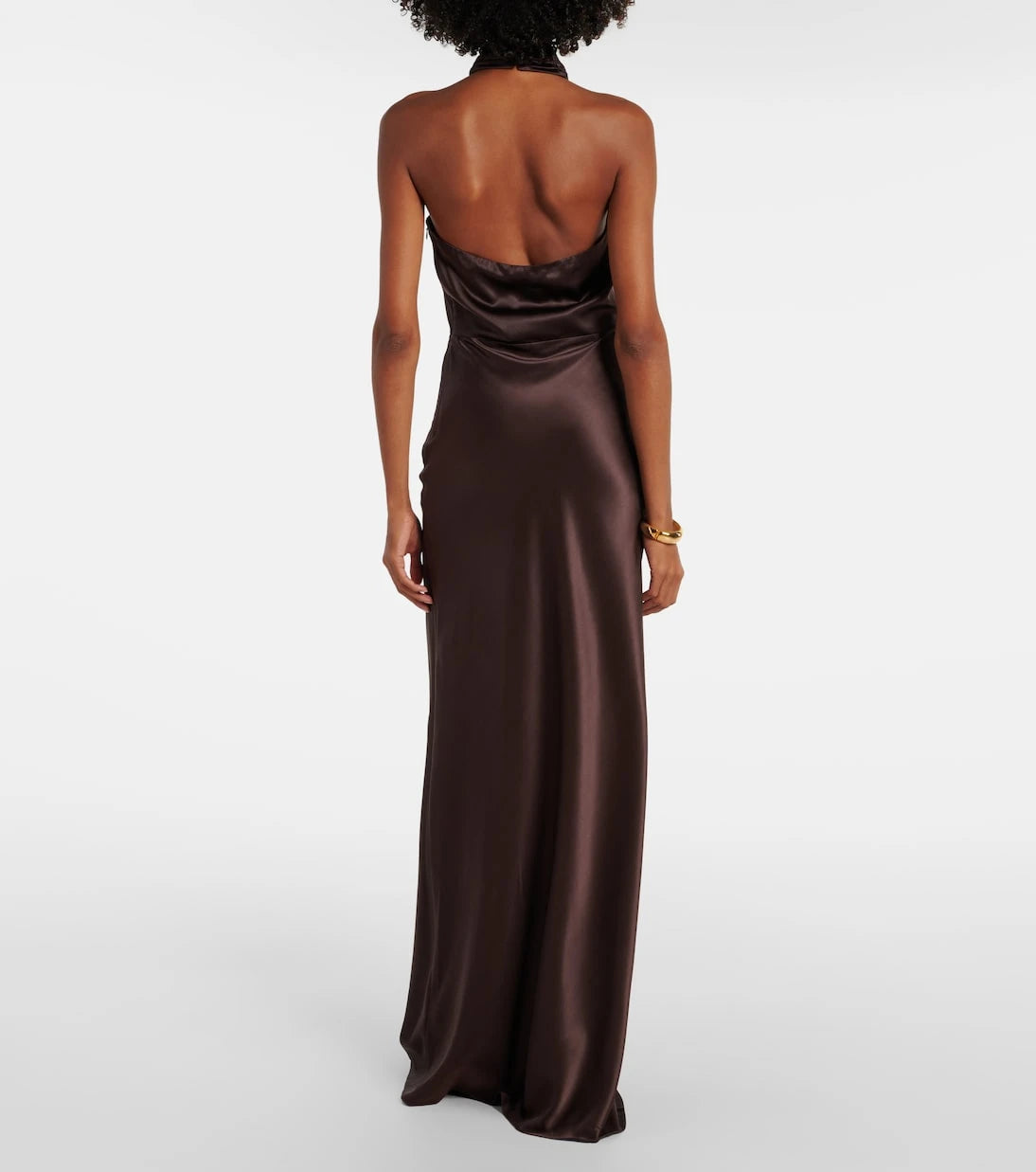 Veronica Beard - Alberta silk-blend satin maxi dress