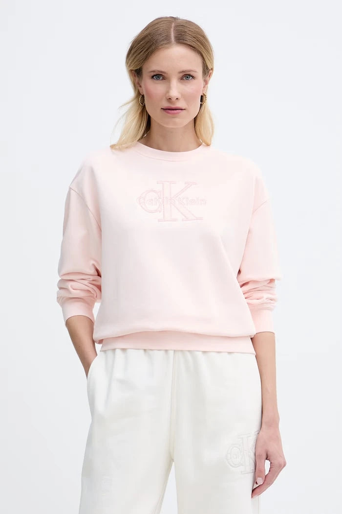 Calvin Klein Jeans суичър дамски от памук