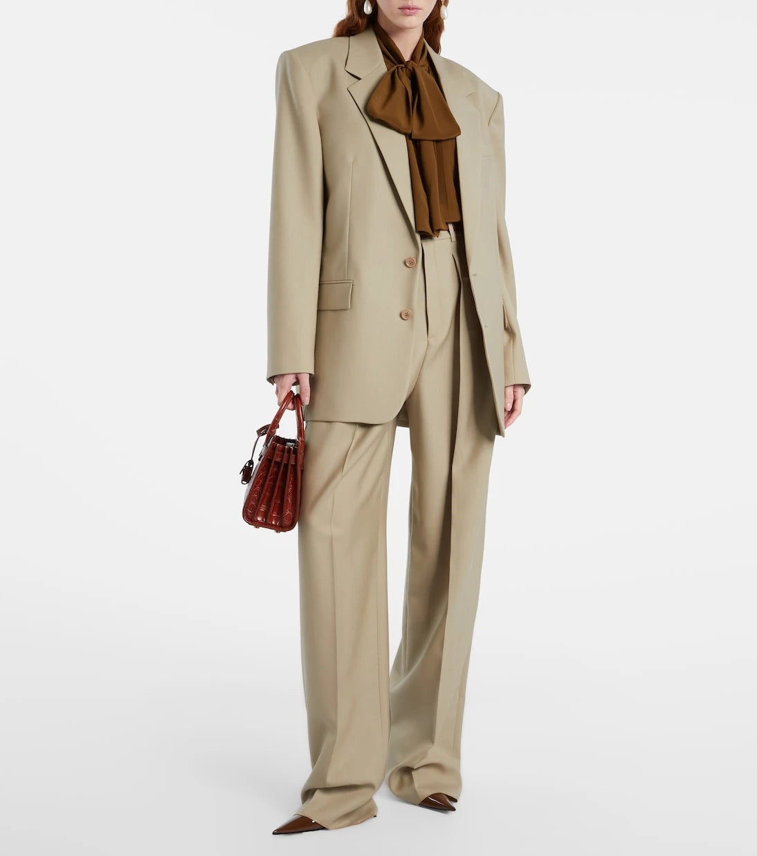 Saint Laurent - Wool and silk blazer