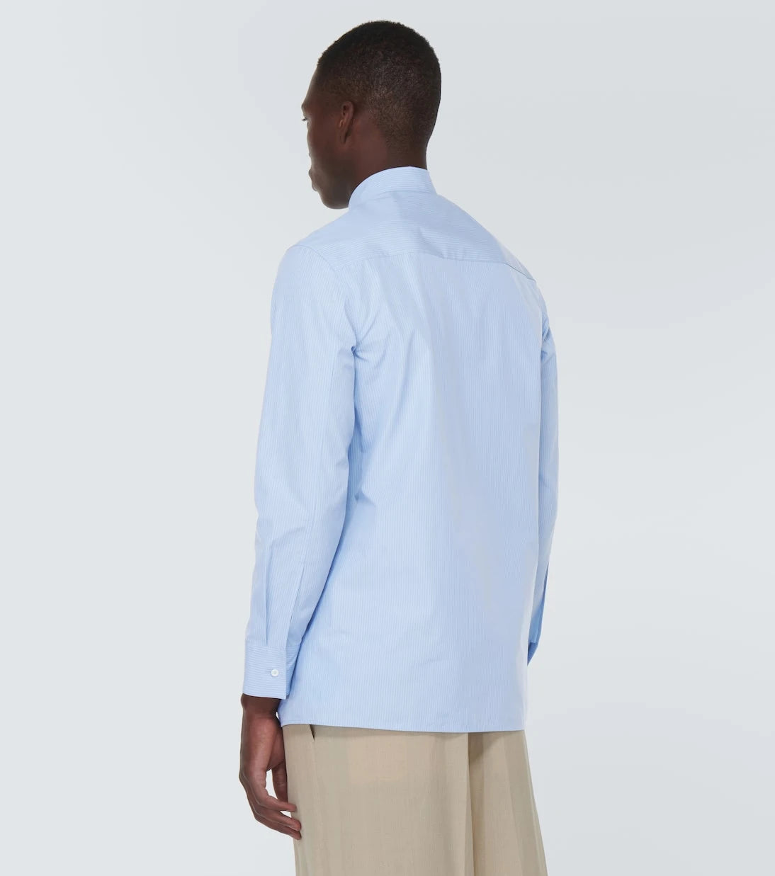 Jil Sander - Pinstriped cotton shirt