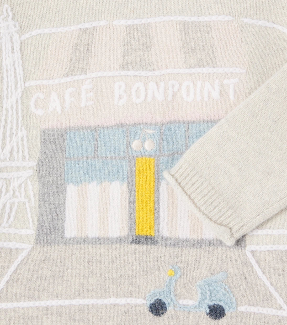 Bonpoint - Jodora embroidered wool sweater