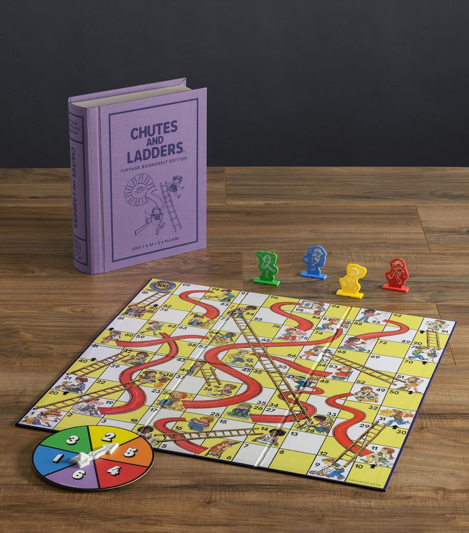 VINTAGE BOOKSHELF Chutes and Ladders Board Game