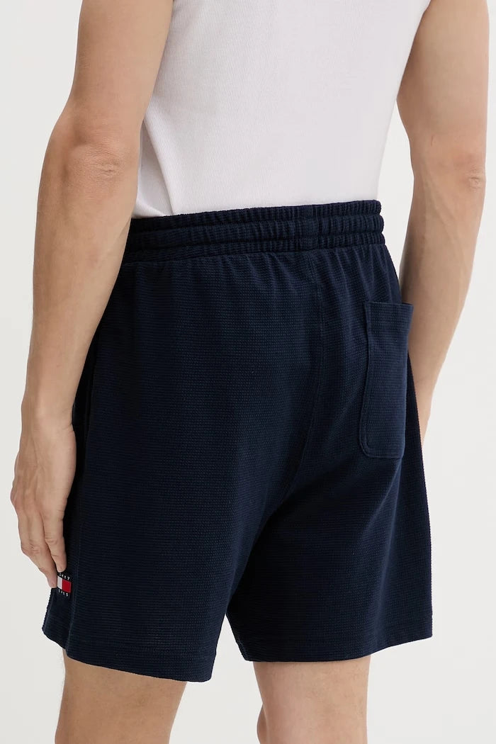 Tommy Jeans erkek pamuklu spor şort