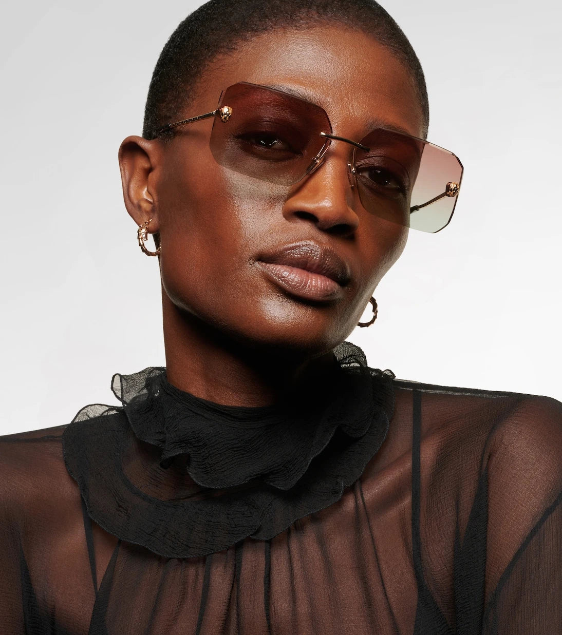 Bvlgari - Serpenti square sunglasses