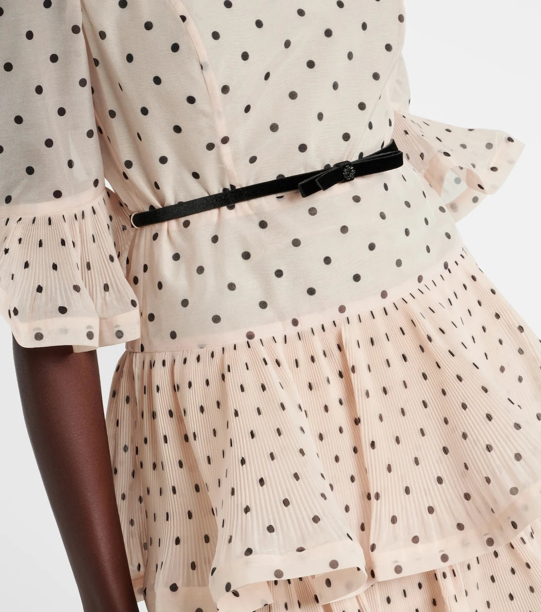 Zimmermann - Polka-dot ruffled minidress