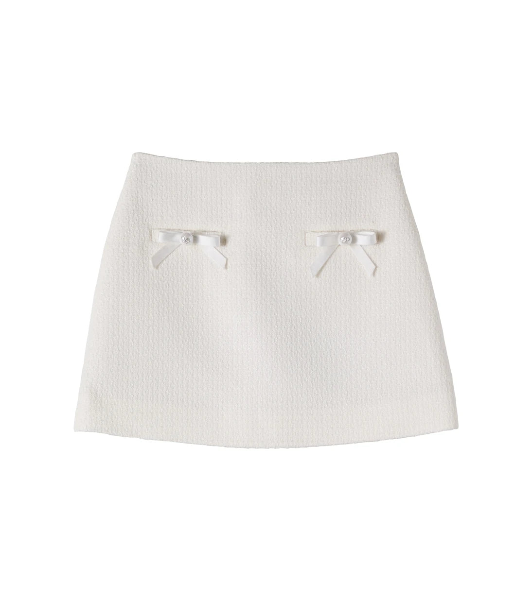 Self-Portrait Kids - Bouclé skirt