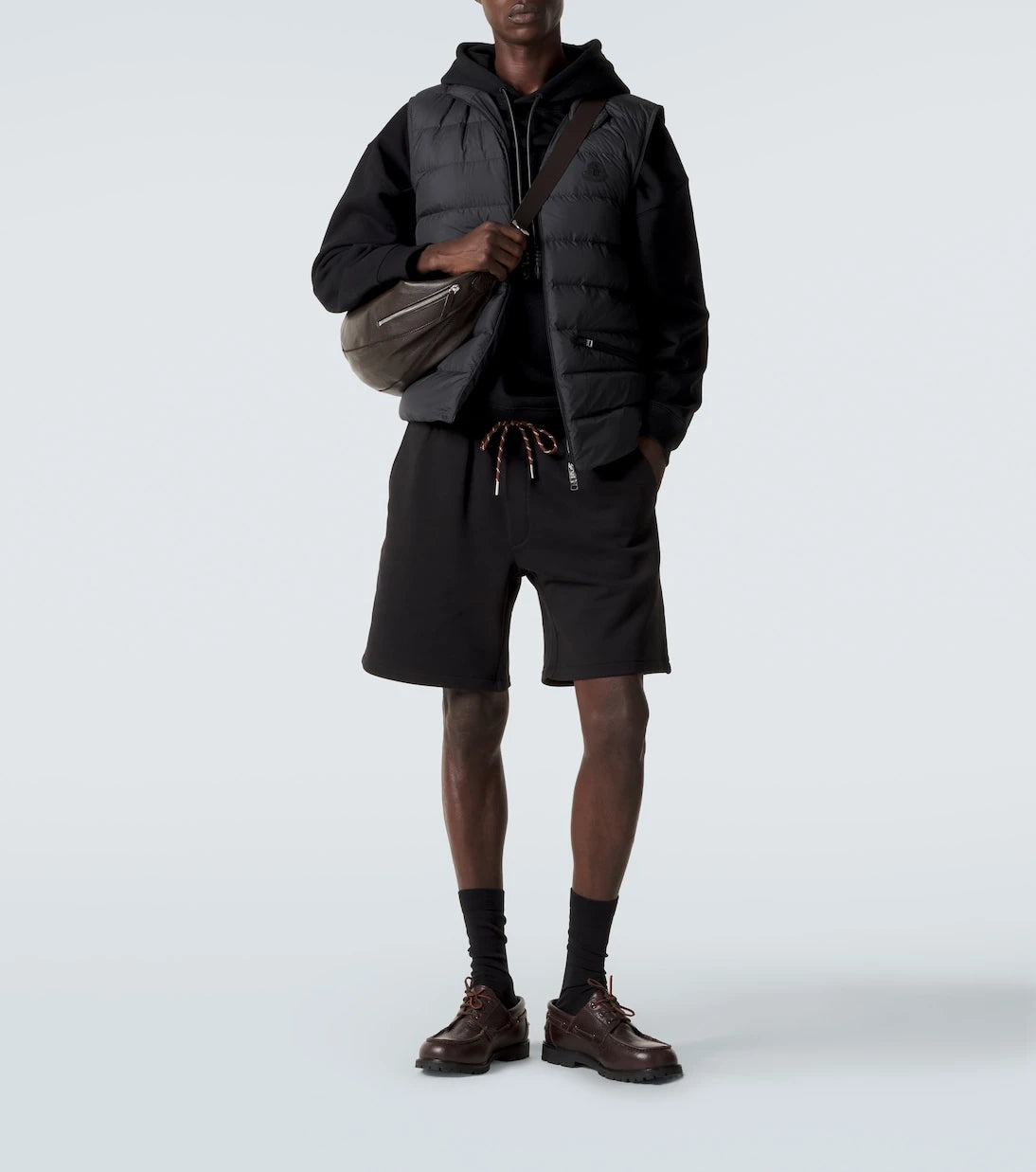 Moncler - Archivio cotton shorts